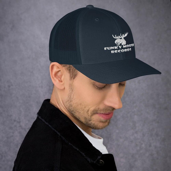 Funky Moose Records Embroidered Trucker Cap