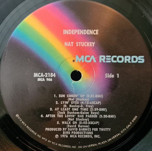 Nat Stuckey - Independence (LP, Album) - Funky Moose Records 2442429908-LOT005 Used Records