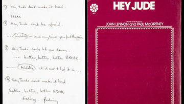 Handwritten Lyrics for “Hey Jude’ Sells at Auction for $910,000
