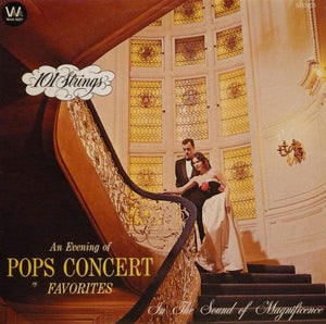 101 Strings - An Evening Of Pops Concert Favorites (LP, Album, RE) - Funky Moose Records 2565125817-LOT007 Used Records