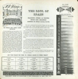 101 Strings - The Soul Of Spain (LP) - Funky Moose Records 2804437003-lot006 Used Records