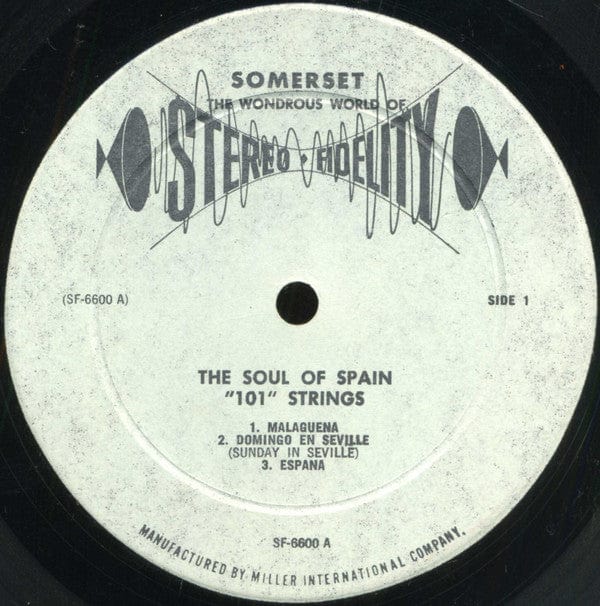 101 Strings - The Soul Of Spain (LP) - Funky Moose Records 2804437003-lot006 Used Records