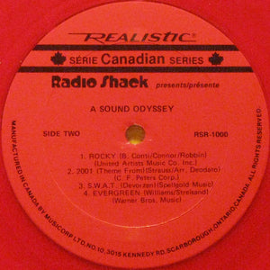 "A Sound Odyssey" Orchestra : A Sound Odyssey (LP, Album, Ltd, Cle)