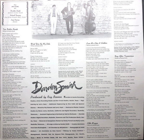 Darden Smith : Darden Smith (LP, Album)