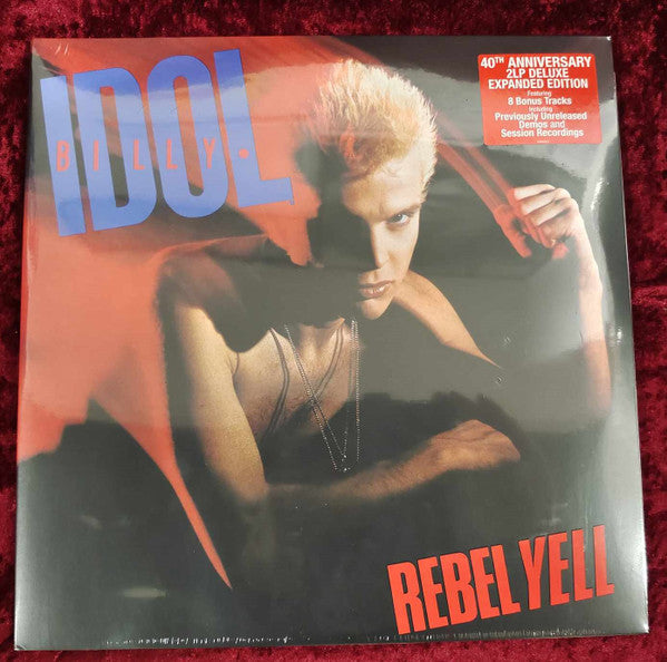 Billy Idol - Rebel Yell (LP, Album, Reissue, Stereo)