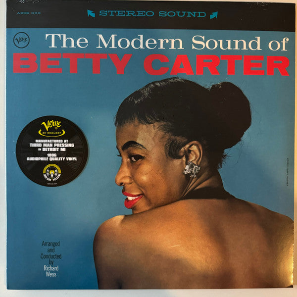 Betty Carter - The Modern Sound Of Betty Carter (LP, Album, Reissue, Stereo)