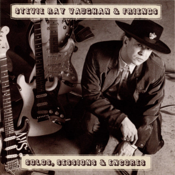 Stevie Ray Vaughan - Solos, Sessions & Encores (LP, Compilation, Reissue)