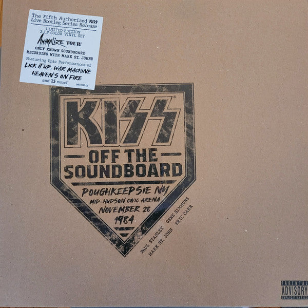 Kiss - Off The Soundboard Poughkeepsie NY Mid-Hudson Arena November 28 1984 (LP)
