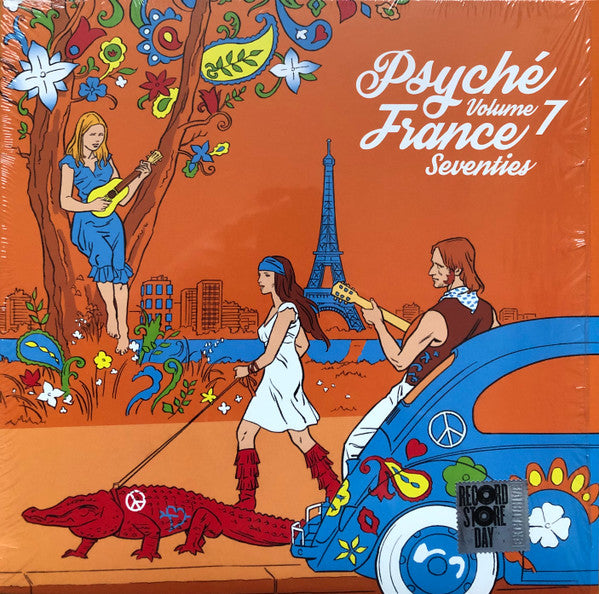 Various - Psyché France Seventies Volume 7 (LP, Record Store Day, Compilation)