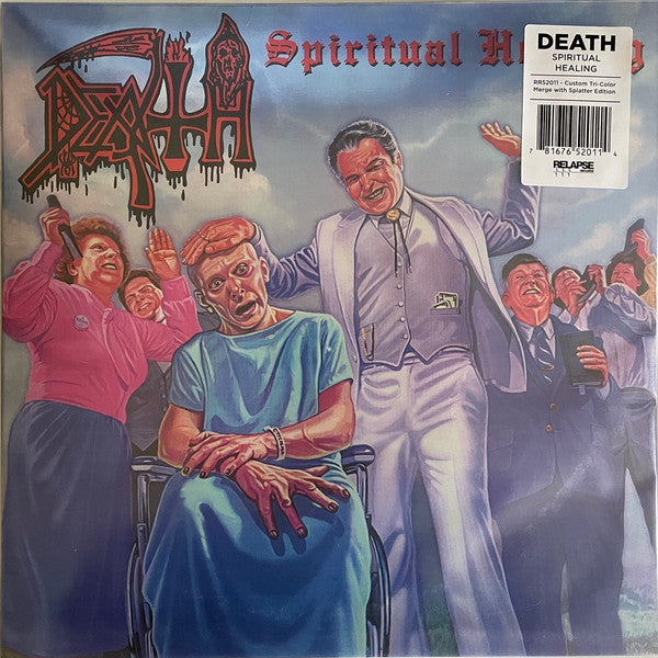 Death  - Spiritual Healing (LP, Album, Deluxe Edition, Reissue, Remastered, Repress, Special Edition)
