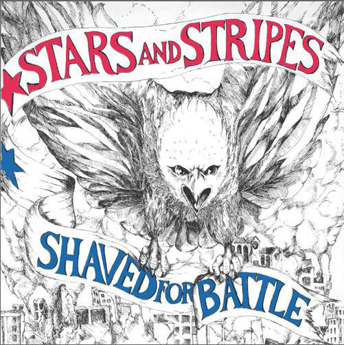 Stars And Stripes  - Shaved For Battle (LP, Album, Reissue, Repress)