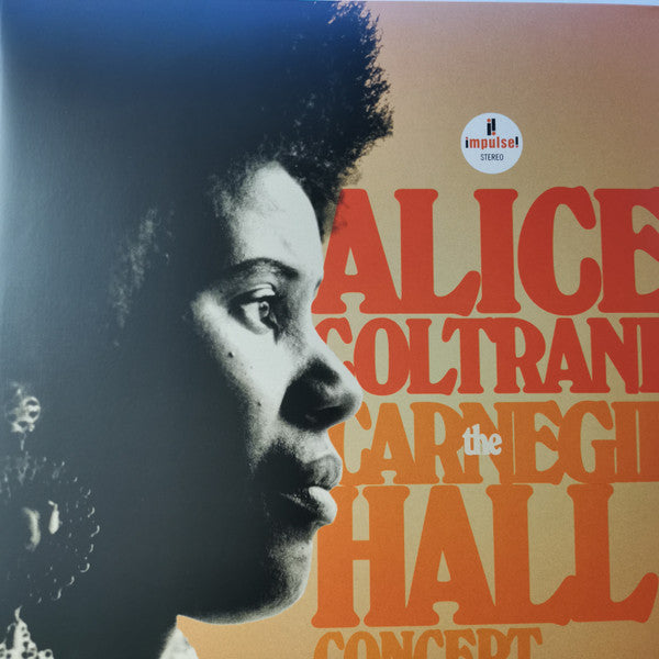 Alice Coltrane - The Carnegie Hall Concert (LP, Album, Stereo)