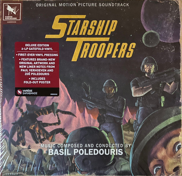 Basil Poledouris - Starship Troopers (Original Motion Picture Soundtrack) (LP, Deluxe Edition, Stereo)