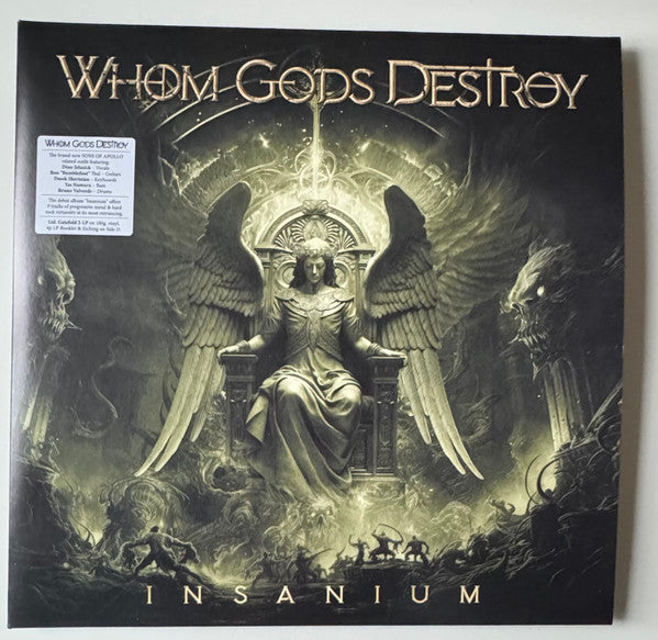 Whom Gods Destroy  - Insanium (LP)