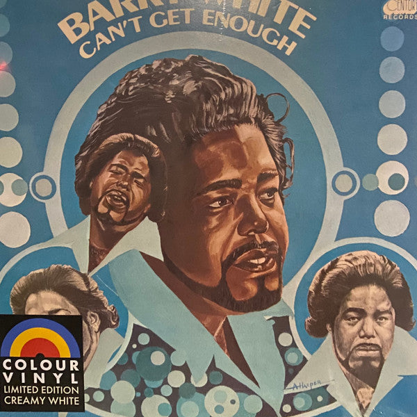 Barry White - Can't Get Enough (LP, Album, Reissue, Stereo)