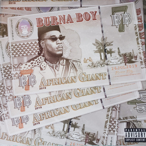 Burna Boy - African Giant (LP, Album)
