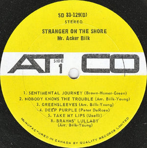 Acker Bilk With The Leon Young String Chorale - Stranger On The Shore (LP, Album) - Funky Moose Records 2596905165-Lot007 Used Records