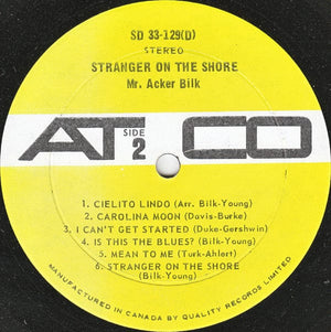 Acker Bilk With The Leon Young String Chorale - Stranger On The Shore (LP, Album) - Funky Moose Records 2596905165-Lot007 Used Records
