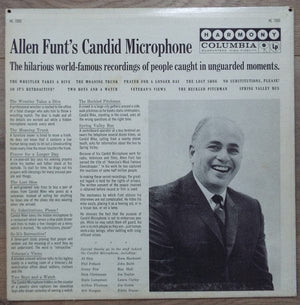 Allen Funt - Candid Microphone (LP, Album, Mono) - Funky Moose Records 2901627604- Used Records