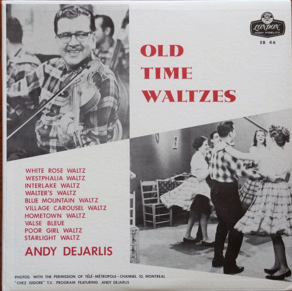 Andy Dejarlis* - Old Time Waltzes (LP) - Funky Moose Records 2556123366-jg5 Used Records