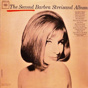 Barbra Streisand - The Second Barbra Streisand Album (LP, Album, Mono) - Funky Moose Records 2763930106-lot008 Used Records