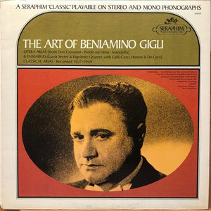 Beniamino Gigli - The Art Of Beniamino Gigli (LP, Comp, Mono) - Funky Moose Records 2616137688-lot007 Used Records