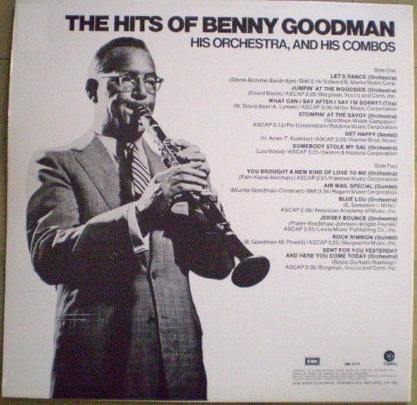 Benny Goodman - The Hits Of Benny Goodman (LP, Comp, RE) - Funky Moose Records 2638438734-lot008 Used Records