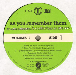 Billy May And His Orchestra - As You Remember Them: Great Instrumentals: Volume 1 (3xLP, Album + Box) - Funky Moose Records 2827757146- Used Records