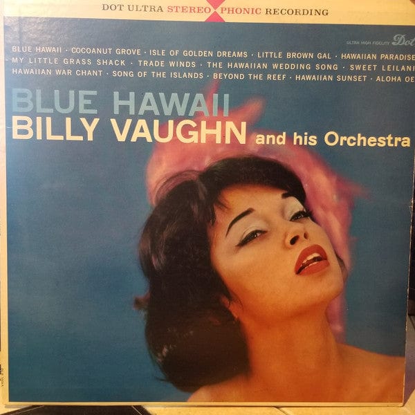 Billy Vaughn And His Orchestra - Blue Hawaii (LP, Album) - Funky Moose Records 2631938835-lot007 Used Records