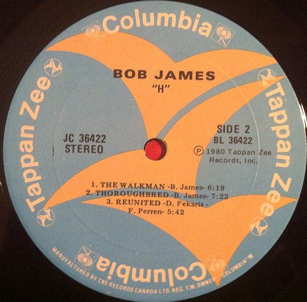 Bob James - H (LP, Album) - Funky Moose Records 2638443531-lot008 Used Records