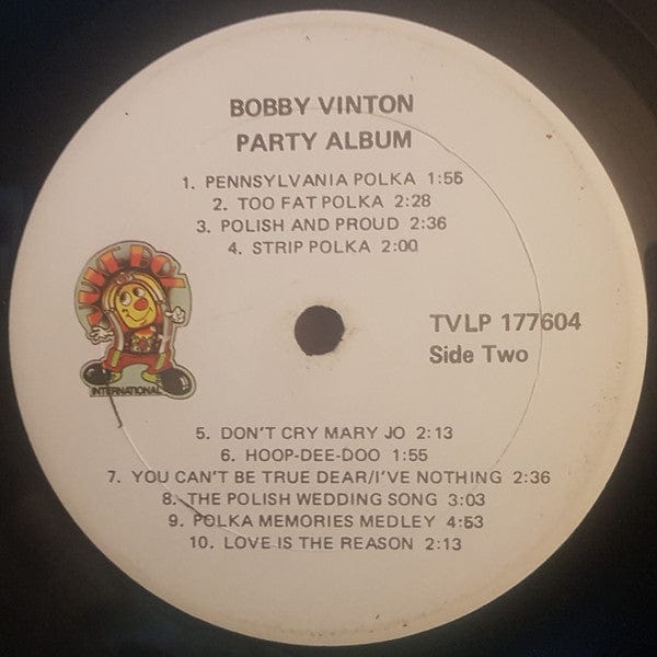Bobby Vinton - Party Music (LP, Album) - Funky Moose Records 2654046153-JP5 Used Records
