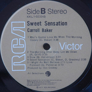 Carroll Baker - Sweet Sensation (LP) - Funky Moose Records 2723935261-JP5 Used Records