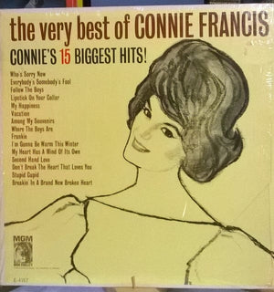 Connie Francis - The Very Best Of Connie Francis (LP, Comp, Mono) - Funky Moose Records 2722716475-LOT009 Used Records