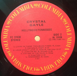 Crystal Gayle - Hollywood, Tennessee (LP, Album) - Funky Moose Records 2706752212-JP5 Used Records