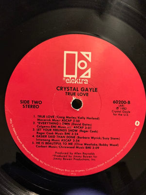 Crystal Gayle - True Love (LP, Album, AR ) - Funky Moose Records 2723933392-JP5 Used Records