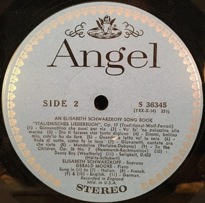 Elisabeth Schwarzkopf, Gerald Moore - An Elizabeth Schwarzkopf Song Book (LP) - Funky Moose Records 2690803138- Used Records