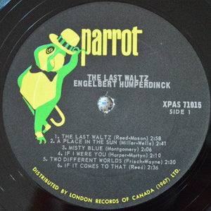 Engelbert Humperdinck - The Last Waltz (LP, Album) - Funky Moose Records 2371744783-LOT004 Used Records