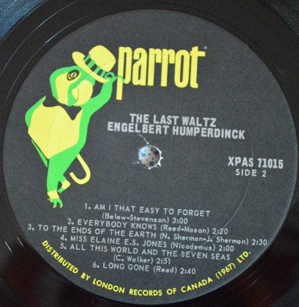 Engelbert Humperdinck - The Last Waltz (LP, Album) - Funky Moose Records 2371744783-LOT004 Used Records