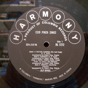 Ezio Pinza - Ezio Pinza Sings (LP) - Funky Moose Records 2587459626-LOT007 Used Records