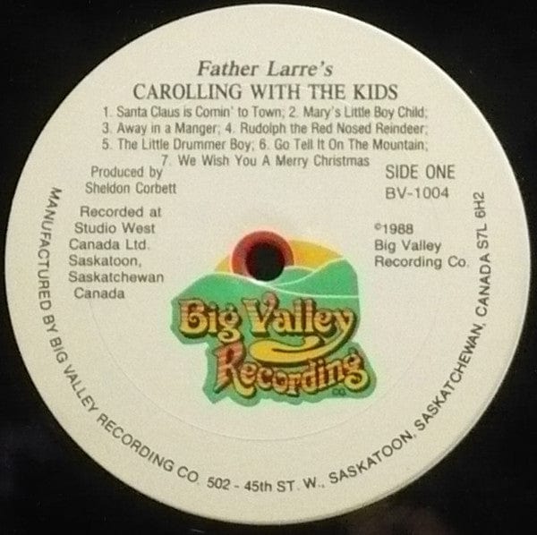 Father Larre - Father Larre's Carolling With The Kids (LP, Album) - Funky Moose Records 2570328096-jg5 Used Records