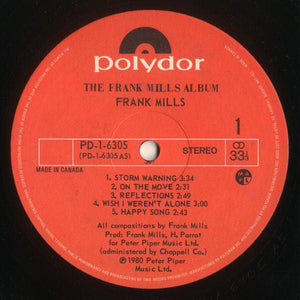 Frank Mills - The Frank Mills Album (LP, Album) - Funky Moose Records 2723929492-JP5 Used Records