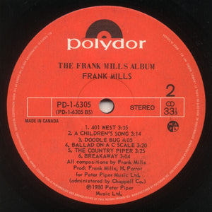 Frank Mills - The Frank Mills Album (LP, Album) - Funky Moose Records 2723929492-JP5 Used Records
