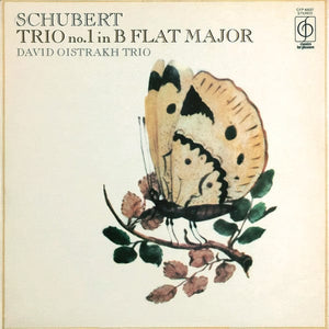 Franz Schubert - David Oistrakh Trio - Trio No. 1 In B Flat Major, Op.99 (D.898) (LP, Album, RE) - Funky Moose Records 2906737963- Used Records