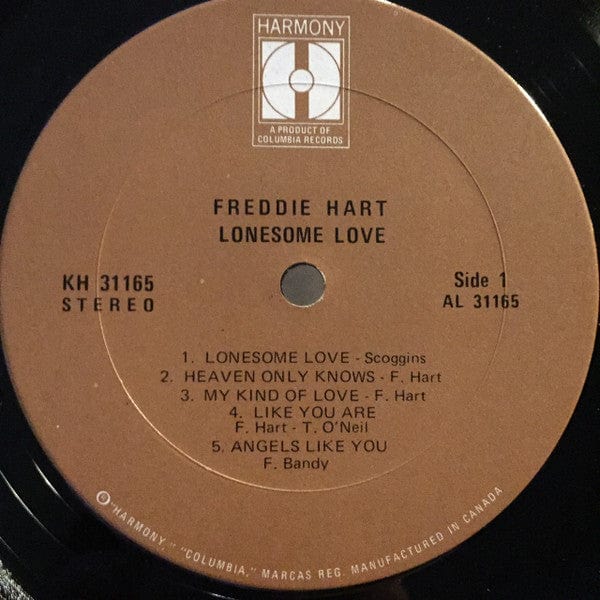 Freddie Hart - Lonesome Love (LP) - Funky Moose Records 2820337390- Used Records