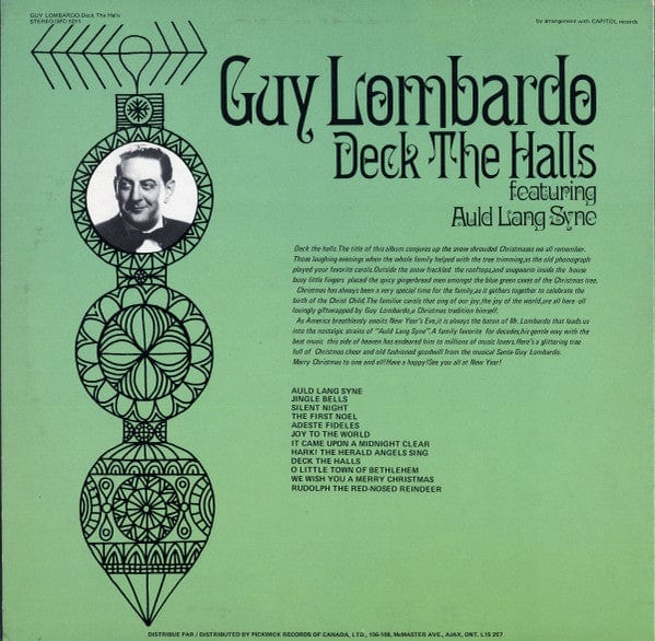 Guy Lombardo - Deck The Halls (LP, Album) - Funky Moose Records 2818883410- Used Records