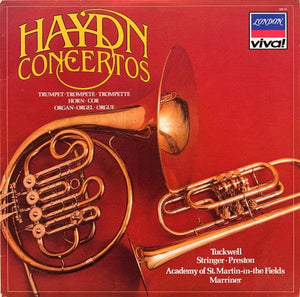 Haydn* / Tuckwell* • Stringer* • Preston* / Academy Of St. Martin-in-the-Fields* • Marriner* - Haydn Concertos - Trumpet • Horn • Organ (LP, Comp) - Funky Moose Records 2820326761- Used Records