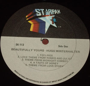 Hugo Winterhalter - Beautifully Yours (LP, Album) - Funky Moose Records 2616272391-lot007 Used Records