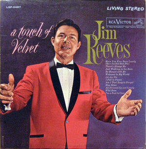 Jim Reeves - A Touch Of Velvet (LP, Album) - Funky Moose Records 2580277494-LOT007 Used Records