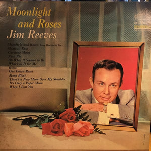 Jim Reeves - Moonlight And Roses (LP, Album, Mono) - Funky Moose Records 2580415266-LOT007 Used Records