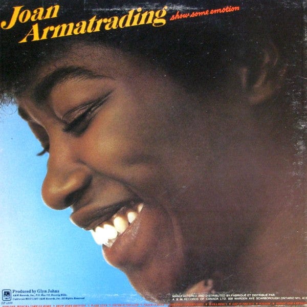 Joan Armatrading - Show Some Emotion (LP, Album) - Funky Moose Records 2632070439-lot007 Used Records